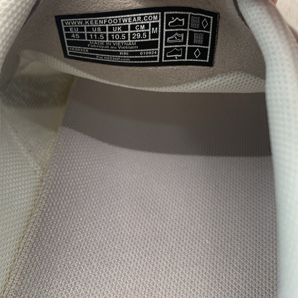 Keen WK500 Katalyze White Navy Walking Shoes Size 11.5 - Picture 7 of 9